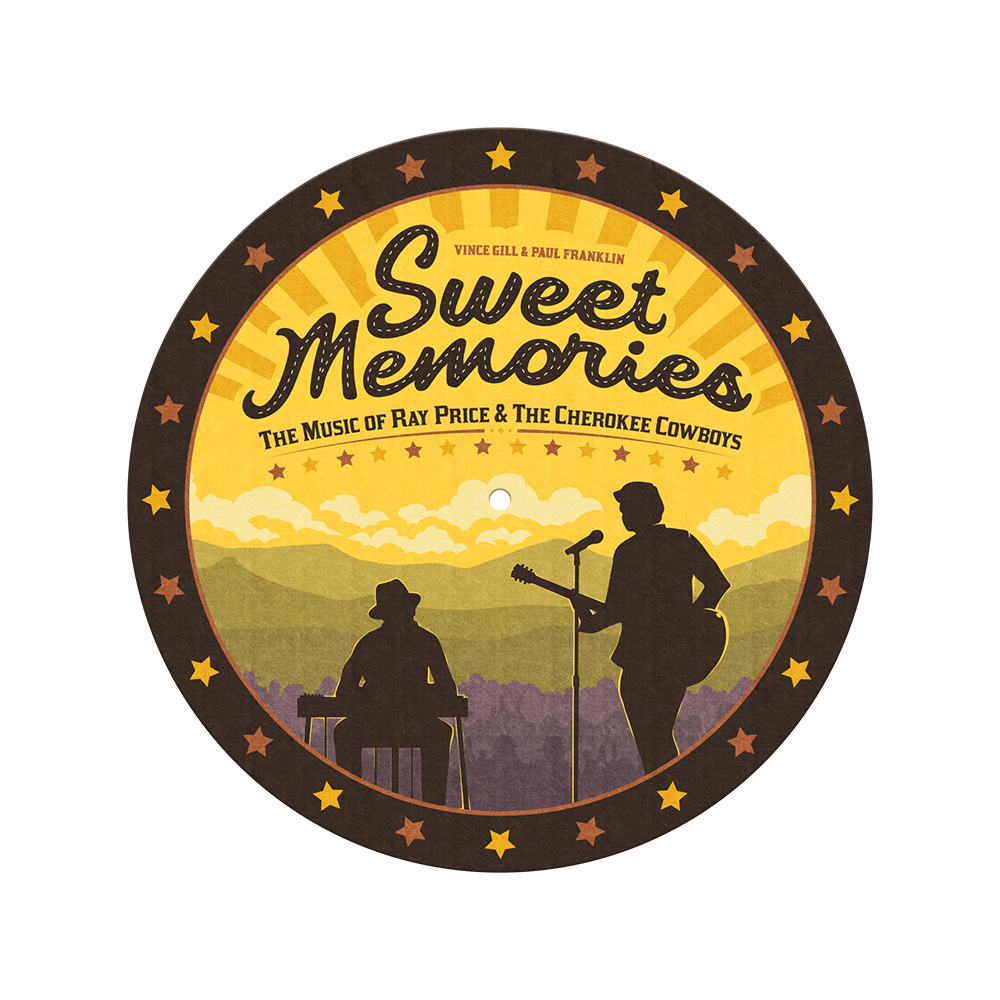 Sweet Memories Vinyl Slipmat Vince Gill Official Store
